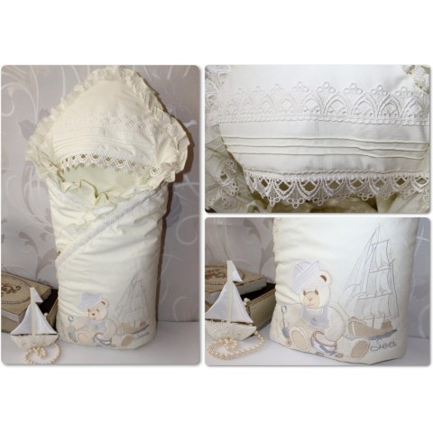 Плед-конверт на виписку "Бриз"