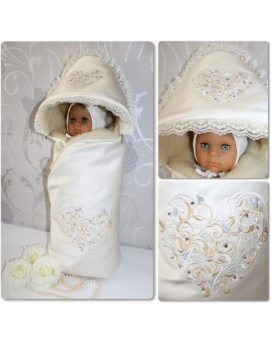 Плед-конверт на виписку "Гламур" Плед-конверт на виписку "Гламур"