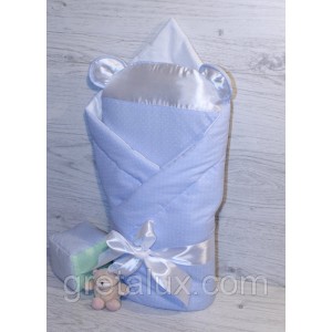 Плед-конверт на виписку "Мішка" Плед-конверт на виписку "Мішка"