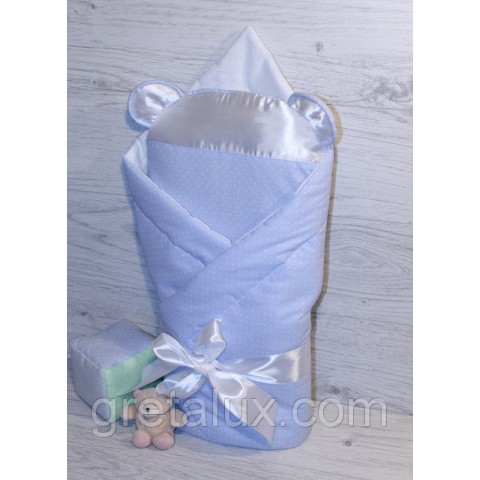 Плед-конверт на виписку "Мішка"