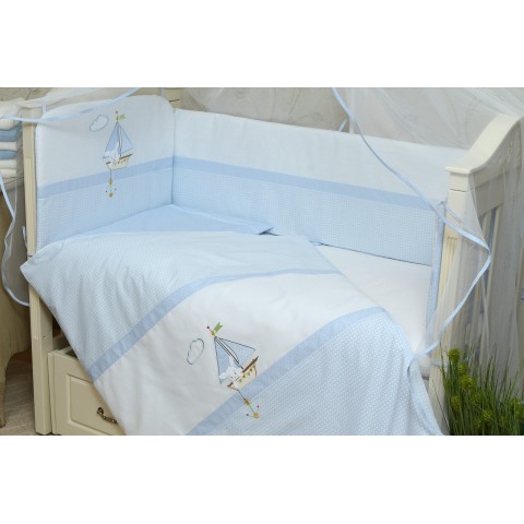 Набір білизни в дитяче ліжко "Морячок" 3 предмети