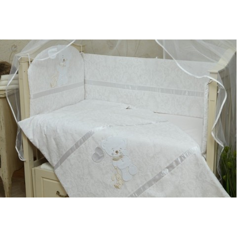 Набір білизни в дитяче ліжко "Симпатяшка" 3 предмети Набір білизни в дитяче ліжко "Симпатяшка" 3 предмети