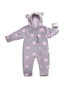 Слінгокомбінезон флісовий Star Pink Hoppediz