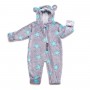 Слінгокомбінезон флісовий Star Blue Hoppediz