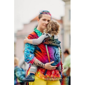 Май-слінг LennyLamb Mini Symphony Rainbow Dark