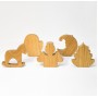 Набір дерев'яних фігурок "Гойдалки"