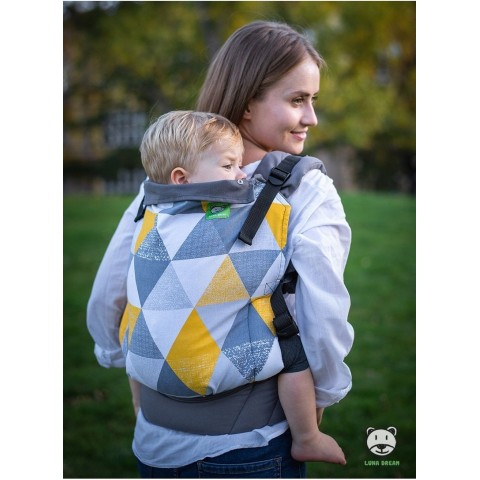 Май-рюкзак Luna Dream Big Yellow Triangles