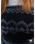 Слінг-шарф Luna Dream Diamond Lace Black Elegance
