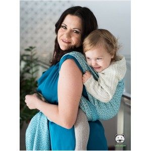 Слінг-шарф Little hearts Blue Luna Dream