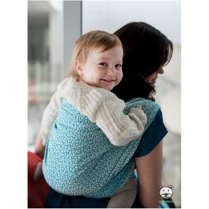 Слінг-шарф Little hearts Blue Luna Dream