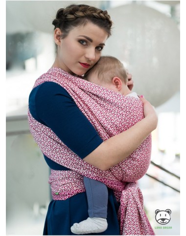 Слінг-шарф Little Hearts Pink Luna Dream