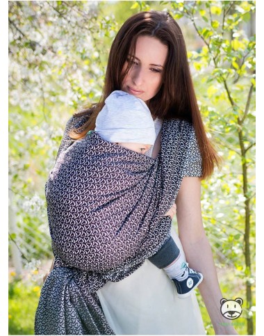 Слінг-шарф Little Hearts Silver Luna Dream