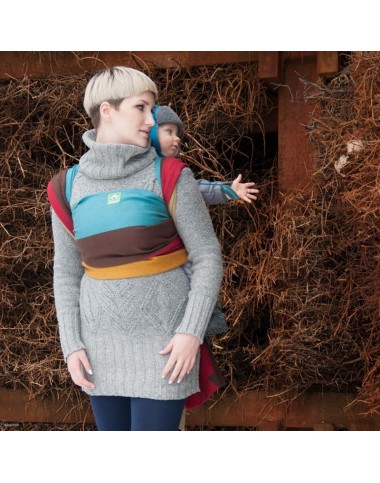 Слінг-шарф Rainbow Wool 40% вовни Luna Dream