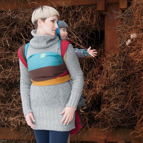 Слінг-шарф Rainbow Wool 40% вовни Luna Dream