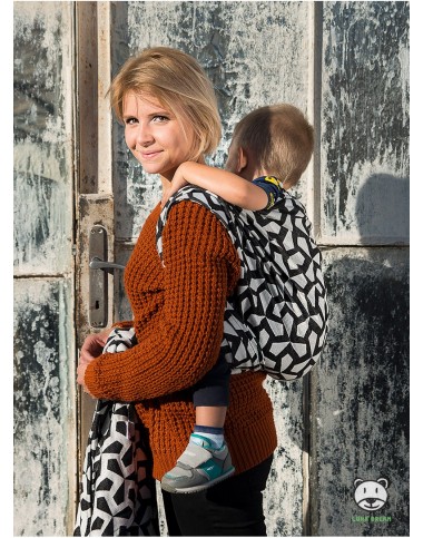 Слінг-шарф Mitsu Black Luna Dream