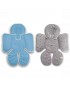 Матрац в автокрісло Baby Protect фланель