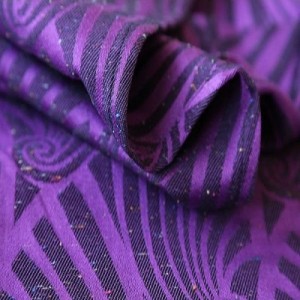 Слінг-шарф Yaro Dandy Purple Black Tencel Confetti
