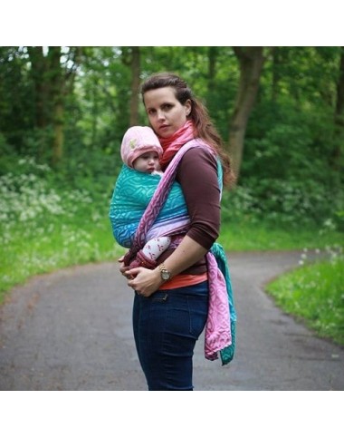 Слінг-шарф YARO SLINGS Braid Spring Sunrise Grad Repreve