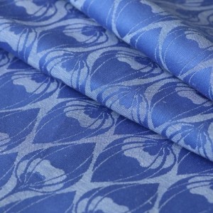 Слінг-шарф YARO SLINGS La Fleur Blue Natural Hemp