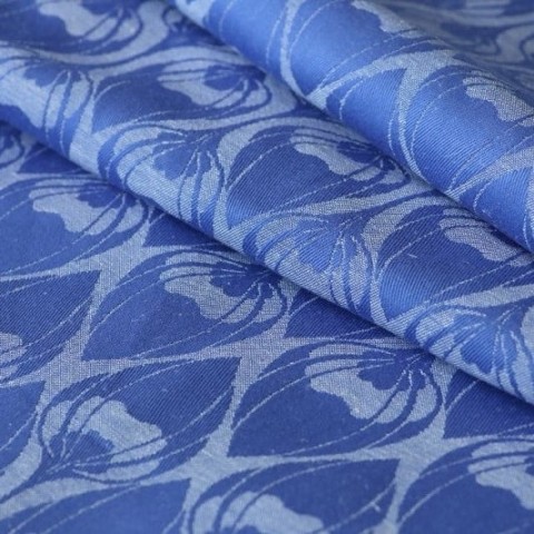 Слінг-шарф YARO SLINGS La Fleur Blue Natural Hemp