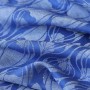 Слінг-шарф YARO SLINGS La Fleur Blue Natural Hemp