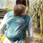Слінг-шарф Yaro Slings Chrys Ultra Green Lilac Sand Tencel