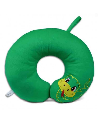 Подушка-ріжок для подорожей Змійка