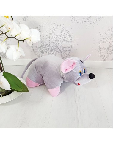 Декоративна подушка трансформер Мишка