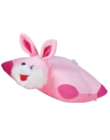 Декоративна подушка трансформер Зайчик